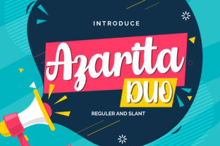 Azarita Duo Font: Elevating Handmade Labels