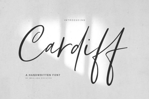 Cardiff Font Review: Authentic Script for Branding