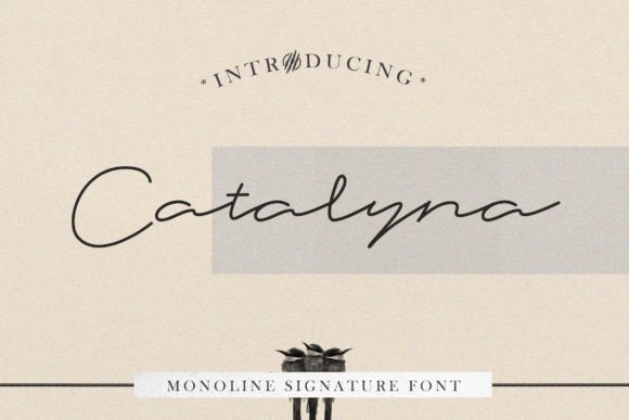 Catalyna Font: A Sweet Script for Editorial Design