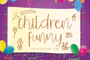 Children Funny Font: A Whimsical Typeface for Branding