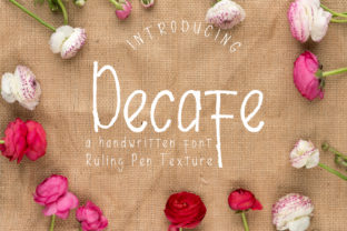 Decafe: A Script Font with Modern Charm