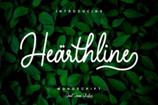 Enhance Your Brand with Hearthline: A Charming Script Font