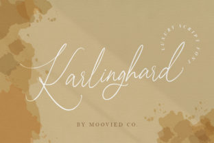 Enhance Your Brand with Karlinghard: A Charming Handwritten Font