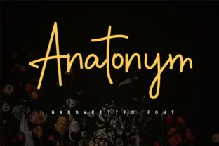 Enhance Your Web Design with Anatonym Font