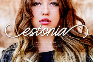 Estonia: A Modern Calligraphy Font for Fresh Branding