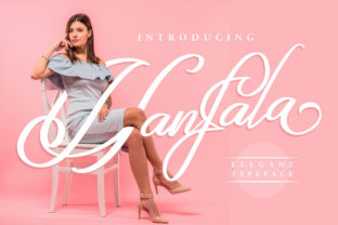 Hafala Font: Elegant Script Typography for Web Design