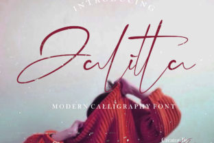 Jalitta Font: Modern Calligraphy for Editorial Design