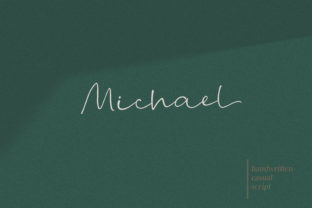 Michael: A Bold Script Font for Modern Campaigns