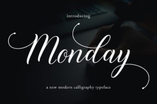Monday Font: A Handwritten Script for Business Branding