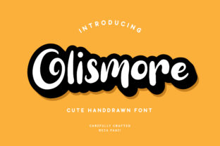 Olismore Font: Handcrafted Type for Editorial Design