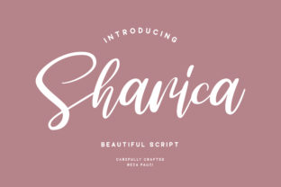 Sharica Font Review: A Bouncy Script for Romantic Branding