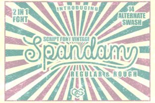 Spandam Font Review: Vintage Script for Web Design