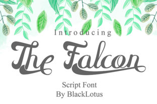 The Falcon Font: Bold Script Typography for Web Design