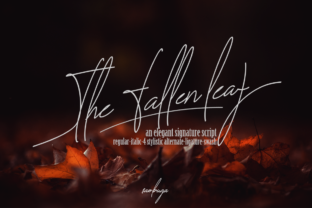 The Fallen Leaf Font: Adding Authentic Charm to Branding