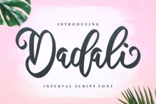 Unlock Modern Charm with Dadali Script Font
