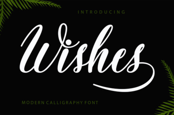 Wishes Font: Romantic Handwritten Type for Crafters